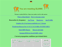 Tablet Screenshot of dl8wx.de